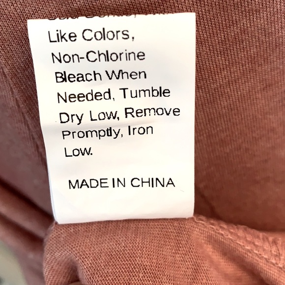 NWOT Split Neck Mini T-Shirt Dress - Picture 7 of 8